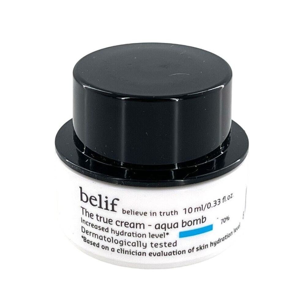 Belif The True Cream Aqua Bomb Moisturizer Travel Size 10ml 0.33 fl oz